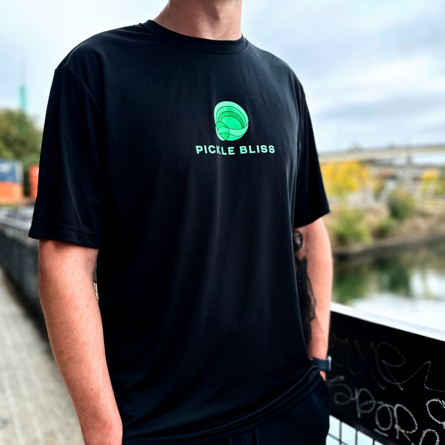 Pickle Bliss Performance Tee - White